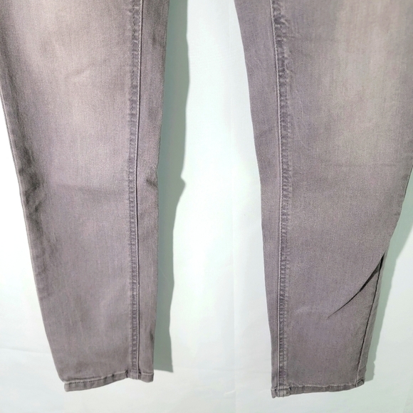 KENNETH COLE New York JESS SKINNY Gray Stretchy Mid-Rise Jeans Women's Size 25 - Picture 3 of 10